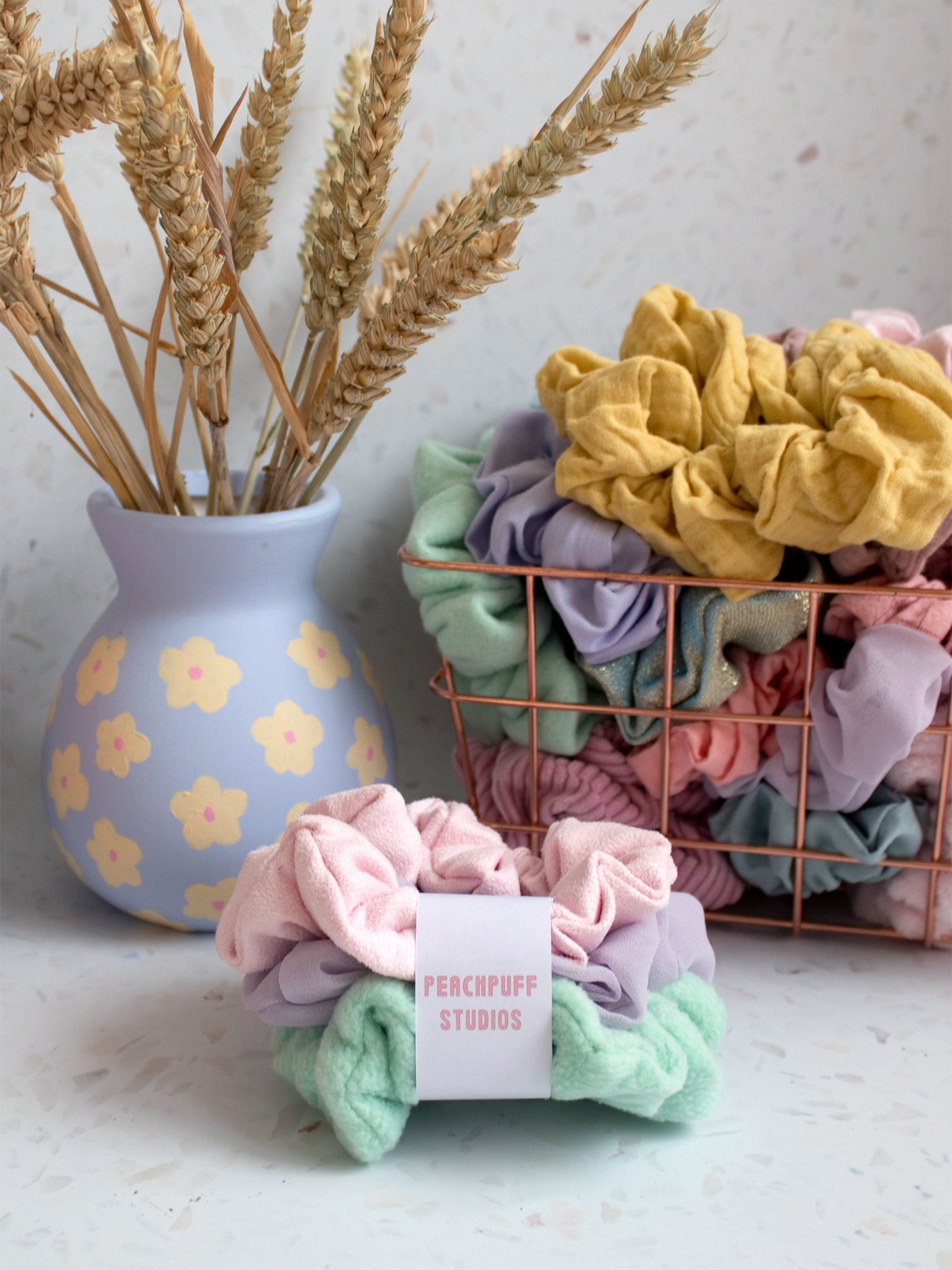 Zero-Waste Scrunchies