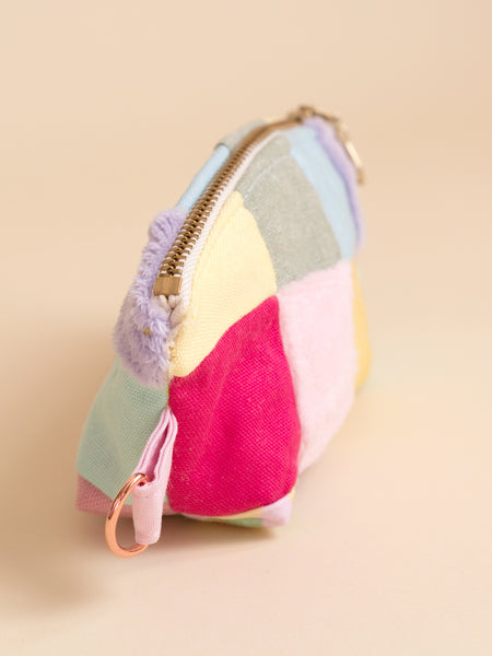 Zero Waste Bright Patchwork Coin Purse