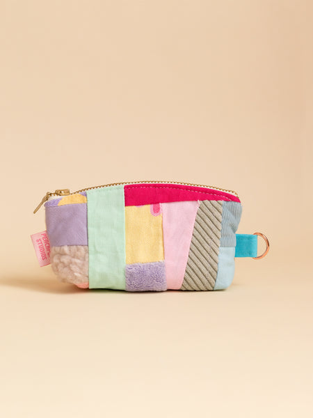 Zero Waste Mismatch Patchwork Coin Purse