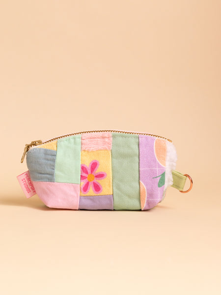 Zero Waste Mismatch Patchwork Coin Purse