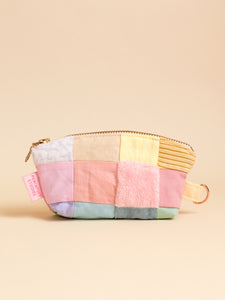 Zero Waste Pastel Patchwork Coin Purse